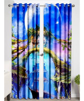 Multicolor Polyester Digtal Printed Curtain 4
