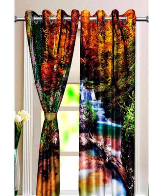 Multicolor Polyester Digtal Printed Curtain 2