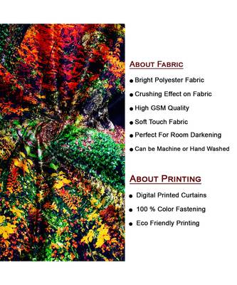 Multicolor Polyester Digtal Printed Curtain 3