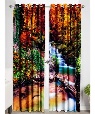 Multicolor Polyester Digtal Printed Curtain 4