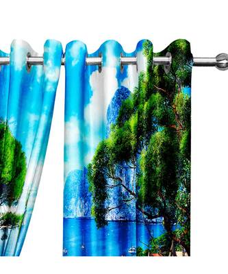Multicolor Polyester Digtal Printed Curtain 1