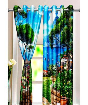 Multicolor Polyester Digtal Printed Curtain 2