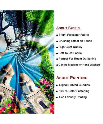 Multicolor Polyester Digtal Printed Curtain 3