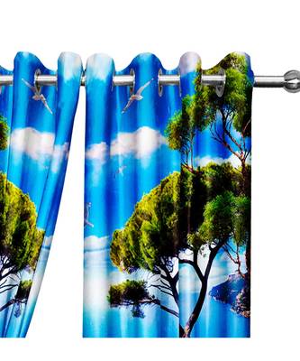 Multicolor Polyester Digtal Printed Curtain 1