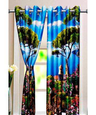 Multicolor Polyester Digtal Printed Curtain 2