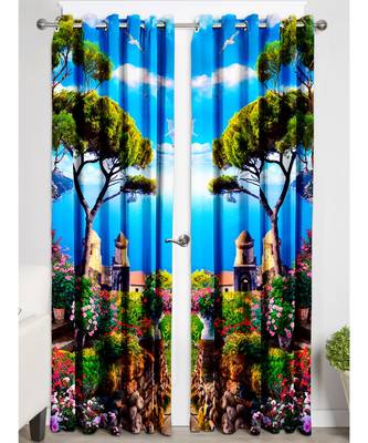 Multicolor Polyester Digtal Printed Curtain 4