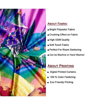 Multicolor Polyester Digtal Printed Curtain 3
