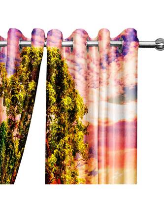 Multicolor Polyester Digtal Printed Curtain 1