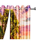 Multicolor Polyester Digtal Printed Curtain