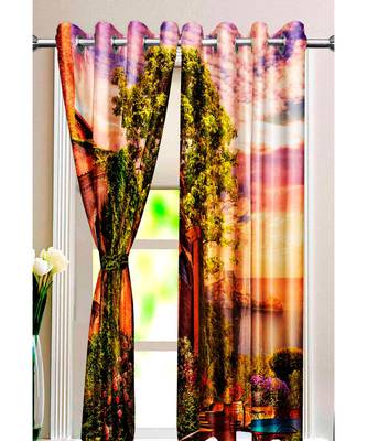 Multicolor Polyester Digtal Printed Curtain 2