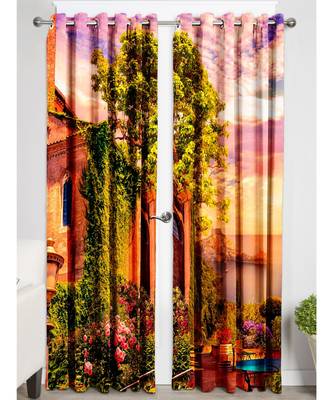 Multicolor Polyester Digtal Printed Curtain 4