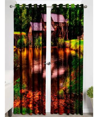 Multicolor Polyester Digtal Printed Curtain 4