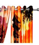 Multicolor Polyester Digtal Printed Curtain
