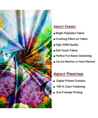 Multicolor Polyester Digtal Printed Curtain 3