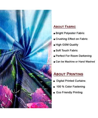 Multicolor Polyester Digtal Printed Curtain 3