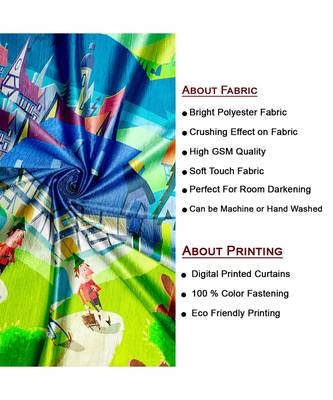 Multicolor Polyester Digtal Printed Curtain 3