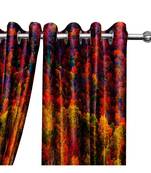Multicolor Polyester Digtal Printed Curtain