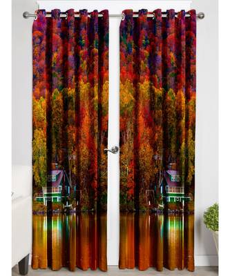 Multicolor Polyester Digtal Printed Curtain 4