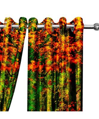 Multicolor Polyester Digtal Printed Curtain 1