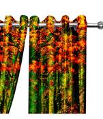 Multicolor Polyester Digtal Printed Curtain