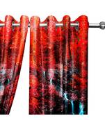 Multicolor Polyester Digtal Printed Curtain