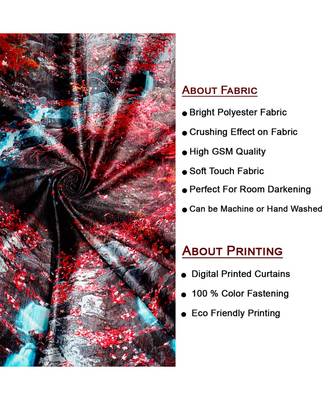 Multicolor Polyester Digtal Printed Curtain 3