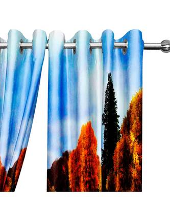 Multicolor Polyester Digtal Printed Curtain 1