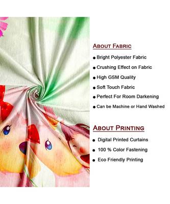 Multicolor Polyester Digtal Printed Curtain 3