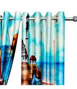 Multicolor Polyester Digtal Printed Curtain