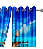 Multicolor Polyester Digtal Printed Curtain