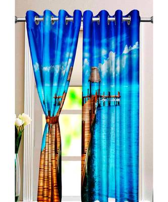 Multicolor Polyester Digtal Printed Curtain 2