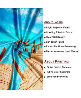 Multicolor Polyester Digtal Printed Curtain 3