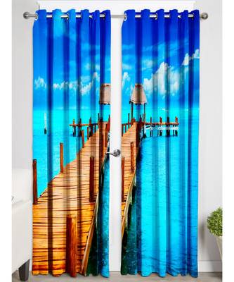 Multicolor Polyester Digtal Printed Curtain 4