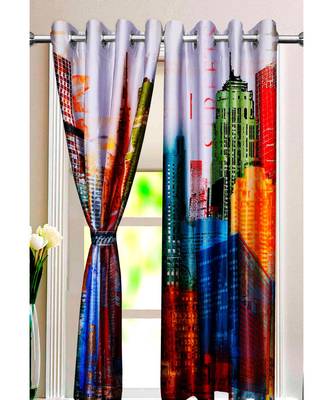 Multicolor Polyester Digtal Printed Curtain 2