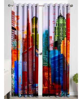 Multicolor Polyester Digtal Printed Curtain 3