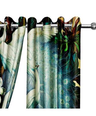 Multi Color Polyester Digtal Printed Curtain 1