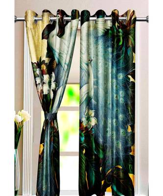 Multi Color Polyester Digtal Printed Curtain 2
