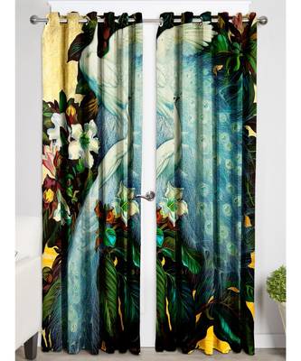 Multi Color Polyester Digtal Printed Curtain 4