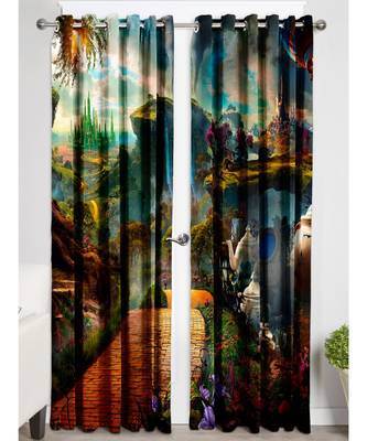 Multicolor Polyester Digtal Printed Curtain 4