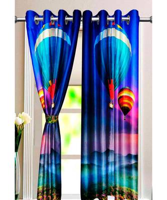 Multicolor Polyester Digtal Printed Curtain 2