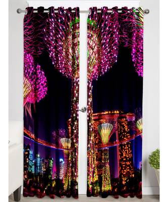 Multicolor Polyester Digtal Printed Curtain 4