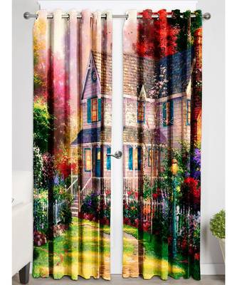 Multicolor Polyester Digtal Printed Curtain 4