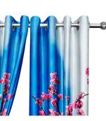 Lavender Polyester Digtal Printed Curtain