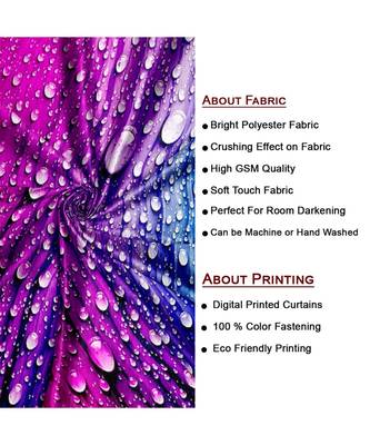 Multicolor Polyester Digtal Printed Curtain 3