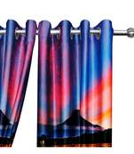 Multicolor Polyester Digtal Printed Curtain
