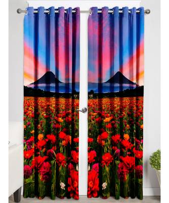 Multicolor Polyester Digtal Printed Curtain 4