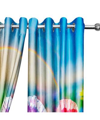 Multicolor Polyester Digtal Printed Curtain 1