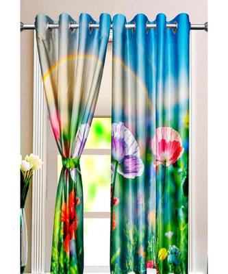 Multicolor Polyester Digtal Printed Curtain 2