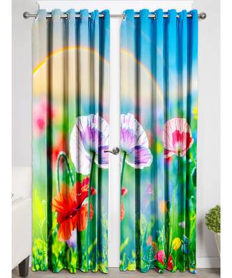 Multicolor Polyester Digtal Printed Curtain 4