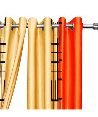 Multi color Polyester Digtal Printed Curtain 1